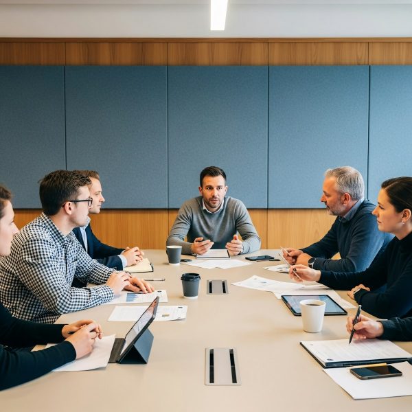 Business Meeting Scene