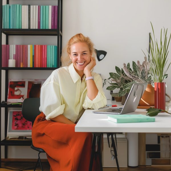 Cheerful Workspace Scene (1)