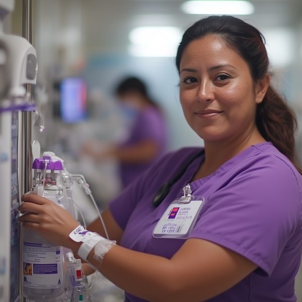 Healthcare Professional in Action