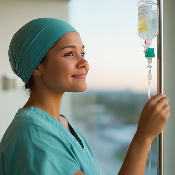 Medical Professional in Scrubs