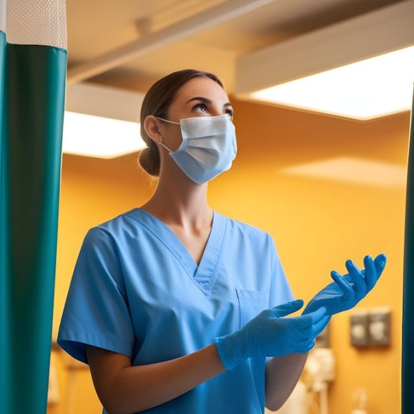 Nurse in Clinical Setting