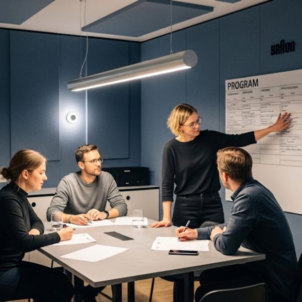 Team Meeting in Office