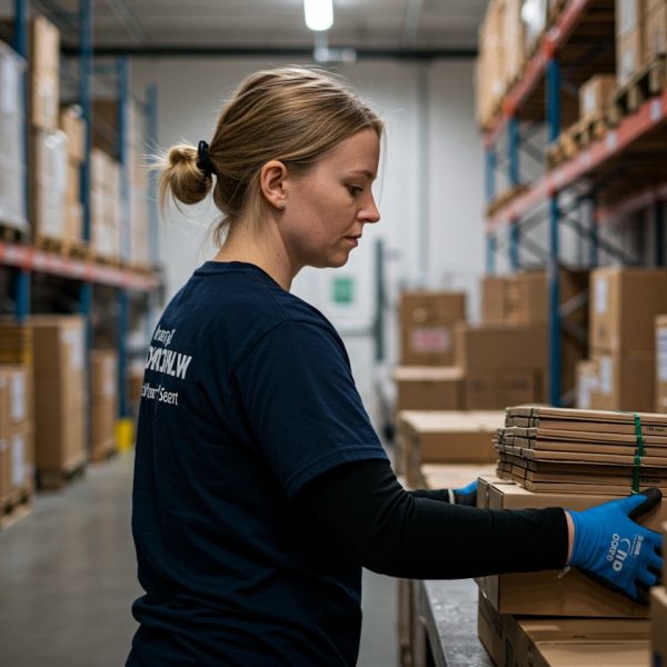 Warehouse Worker Scene