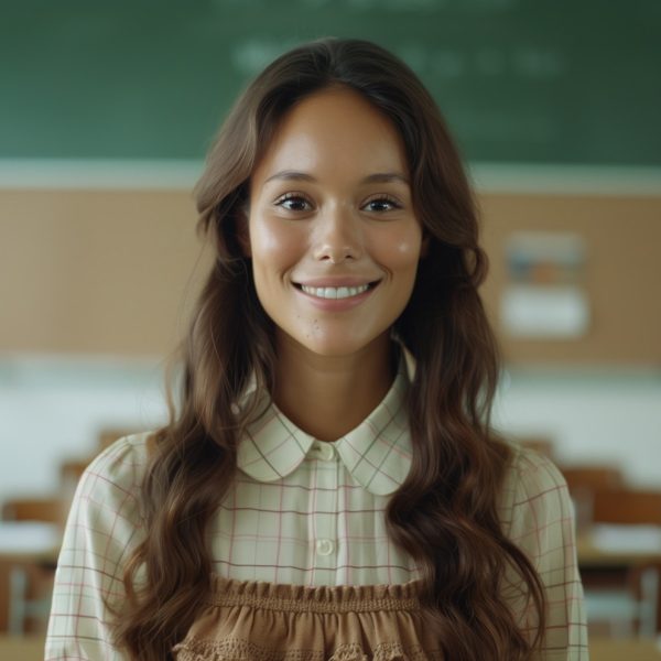 Young Woman in Classroom